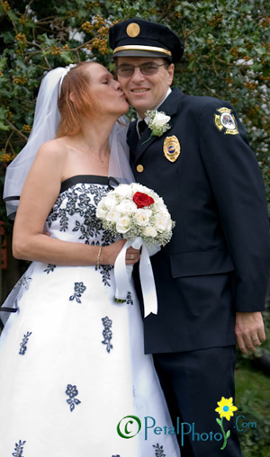 A kiss for the gentleman